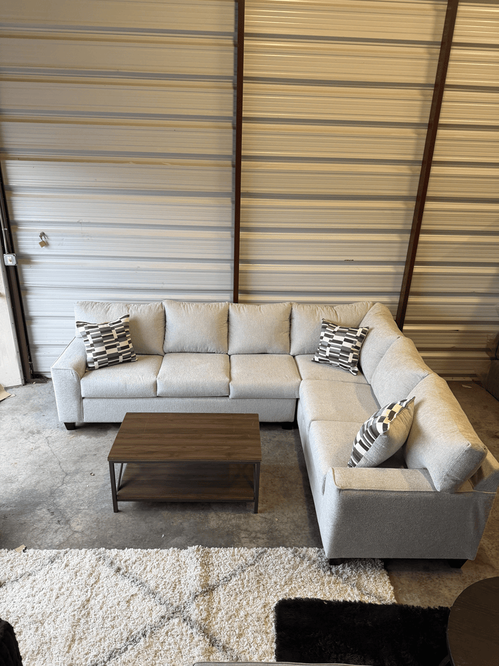 New Gray Sectional